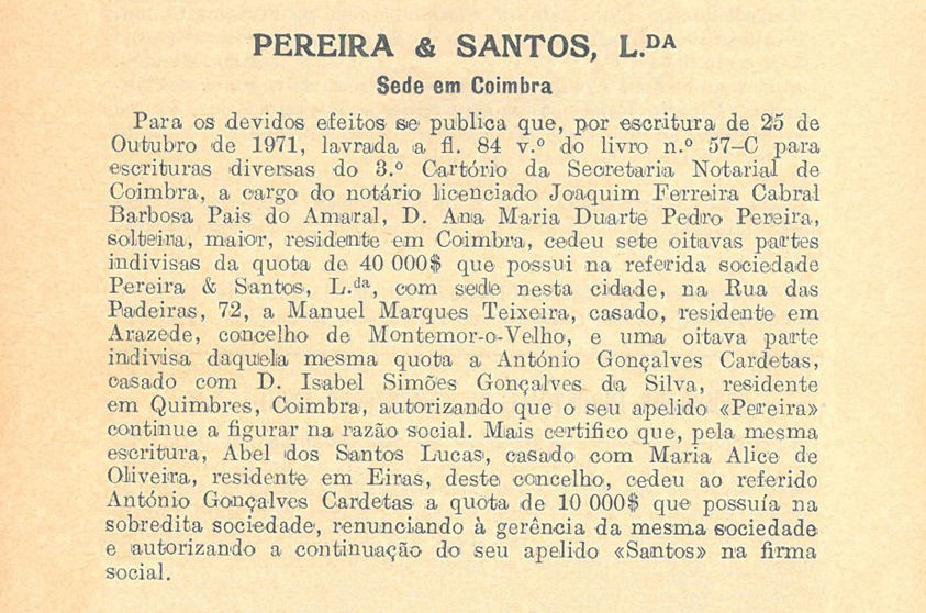 Pereira & Santos